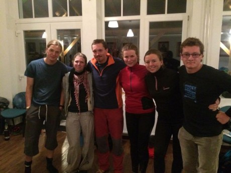 Stovka Podkrkonoším 16. a 17.10.2015 - v cíli1