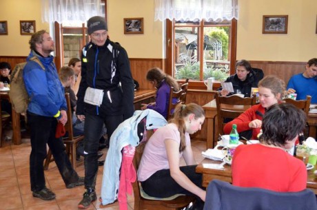 56. Brtnické ledopády 30.1.2016 - kontrola na 63. km