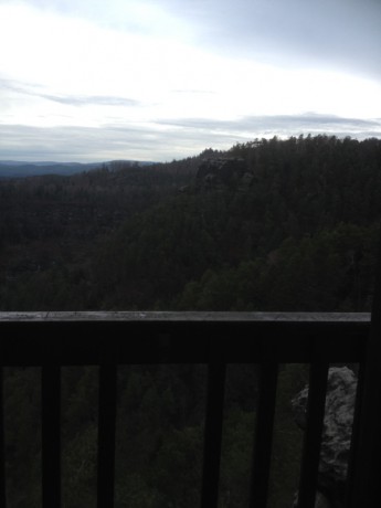 56. Brtnické ledopády 30.1.2016 - Mariina vyhlídka - výhled2