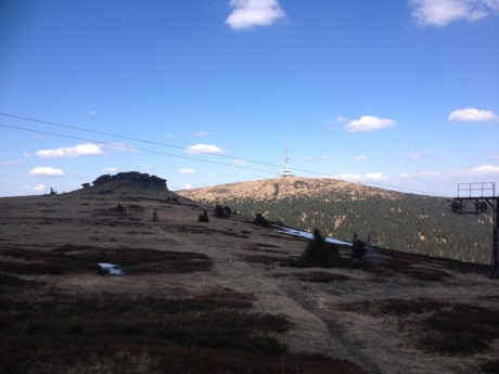 3. Jesenická stovka 6.-7.5.2016 - Praděd od Petrových kamenů u Ovčárny