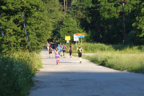 4. Malofatranská stovka 2.-3.7.2016 - počáteční stoupání