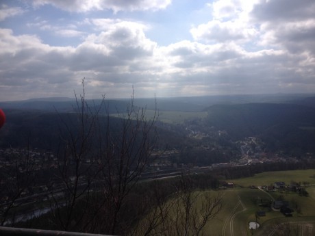 23. 100 Jarním Šluknovskem 25.-27.3.2016 - výhled z Lilienstein1