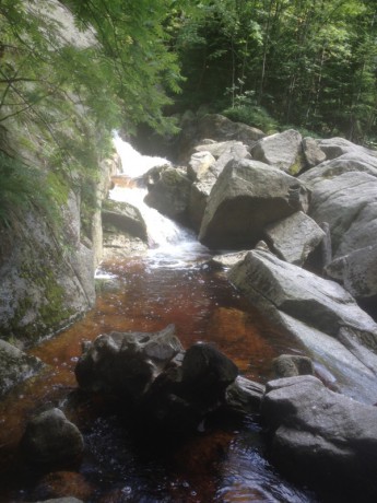 3. Jizerský ultratrail 16.7.2016 - vodopád Štolpich