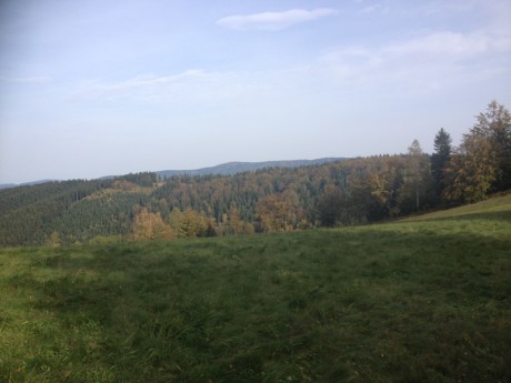 5 Beskydských vrcholů 14.-16.10.2016 - hřebenovka na Vysokou1