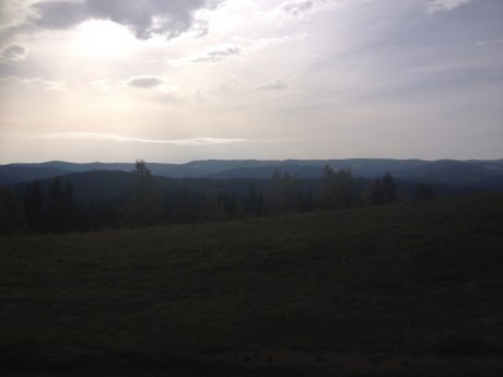 5 Beskydských vrcholů 14.-16.10.2016 - hřebenovka na Vysokou2