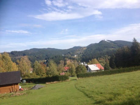 5 Beskydských vrcholů 14.-16.10.2016 - hřebenovka na Vysokou3