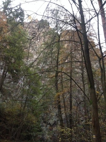 4. Boubín-Libín-Kleť 28.-29.10.2016 - Dívčí kámen