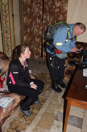 Vokoberg 28.-29.1.2017 - cíl