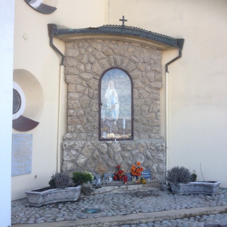 6. Letecká stovka 18.-19.3.2017 - kaple u Trenčínského hradu