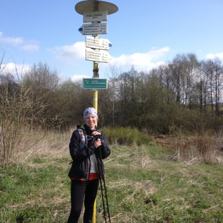 27. Den cesty 29.-30.4.2017 Rovnej jako šíp - konečná Pod Líchami u Huzové