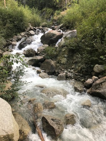 UTMB 31.8.-1.9.2018 - Chamonix vodopády4