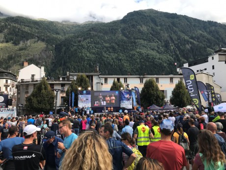 UTMB 31.8.-1.9.2018 - Chamonix vyhlášení 3